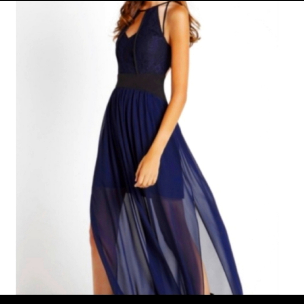 NWT’s BCBG GENERATION MAXI SHEER DRESS